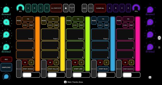 Screenshot of Inkie's LP 707 Sample Project