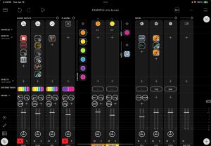 Screenshot showing the setup described this section